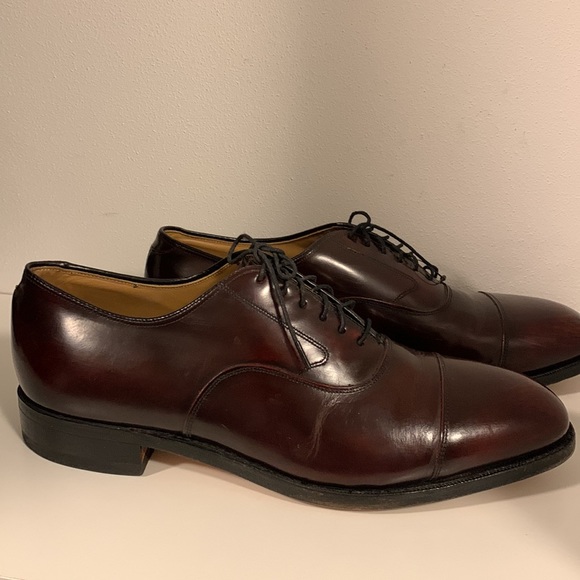 Johnston and Murphy size 9D cap toe Oxford - Picture 2 of 6